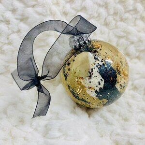 Hand Painted Glass Ornament